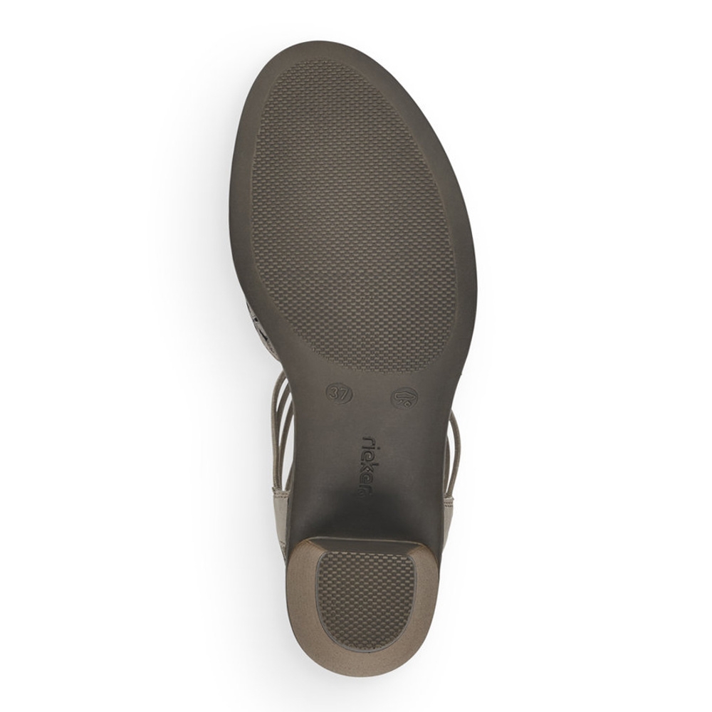 detail Dámské sandály RIEKER RIE-10200196-S3 béžová