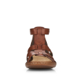 náhled Dámské sandály  RIEKER<br><small> RIE-10201270-S4 hnědá</small>