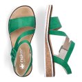 náhled Dámské sandály  RIEKER<br><small> RIE-10204040-S4 zelená</small>