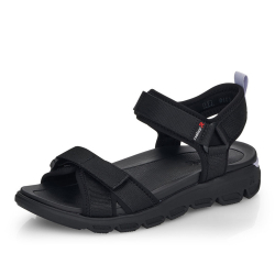 Dámské sandály RIEKER RIE-10201207-S4 černá