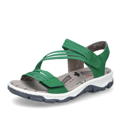 Dámské sandály RIEKER RIE-10203753-S4 zelená