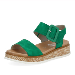 Dámské sandály RIEKER RIE-10204224-S4 zelená