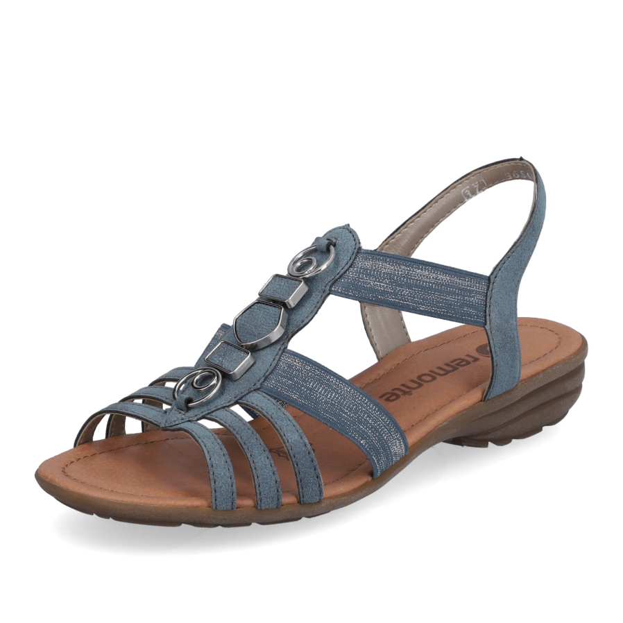 Dámské sandály REMONTE RIE-10202277-S3 modrá