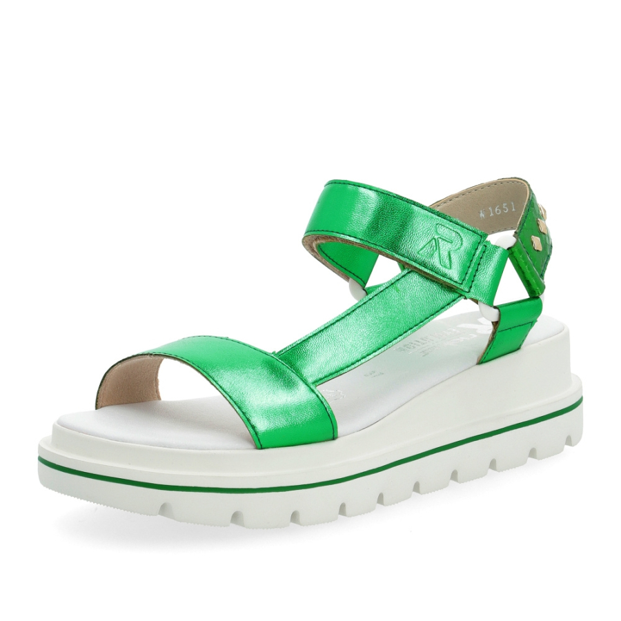 Dámské sandály RIEKER RIE-10204246-S4 zelená