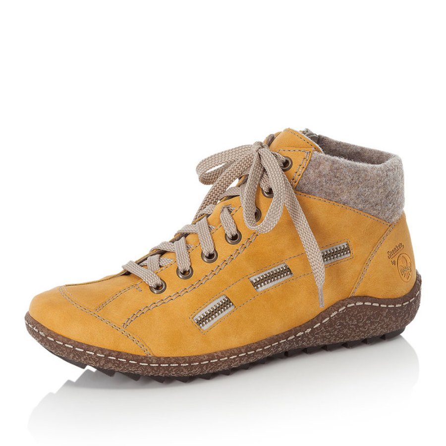 Dámská obuv RIEKER RIE-1036864-W3 žlutá