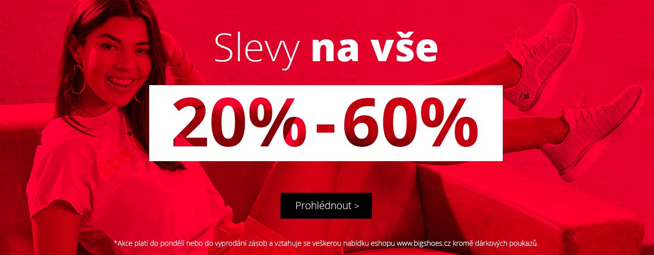 20%-60% na vše