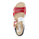 náhled Dámské sandály RIEKER RIE-10200316-S3 červená