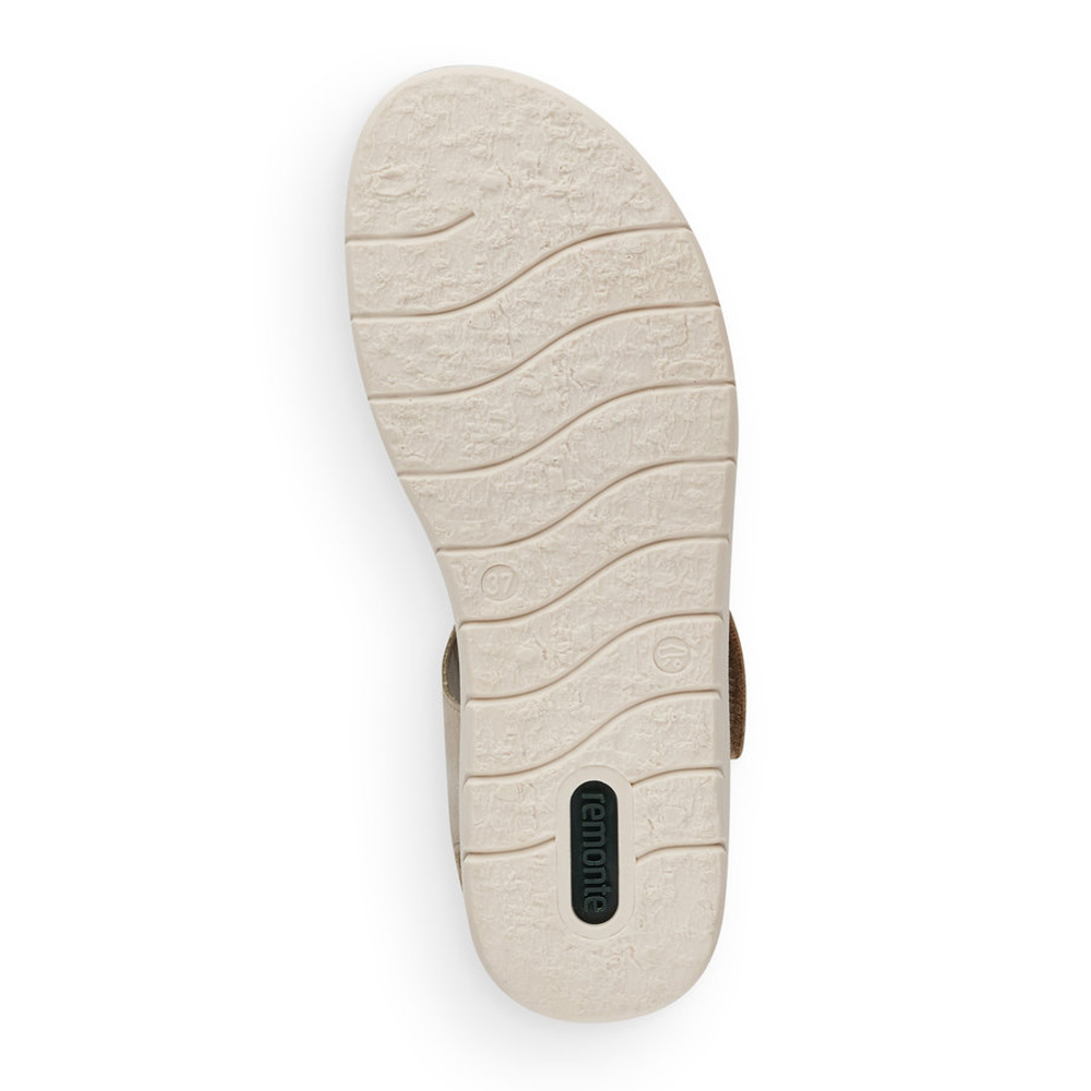 detail Dámské sandály REMONTE RIE-10200343-S3 zlatá