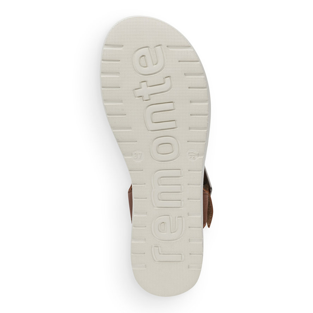 detail Dámské sandály REMONTE RIE-10200370-S1 hnědá