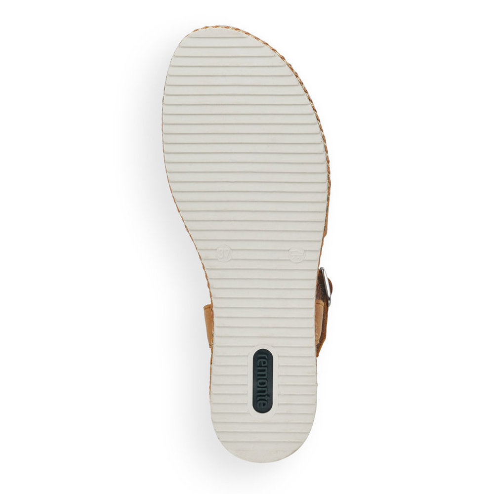 detail Dámské sandály REMONTE RIE-10200400-S1 žlutá
