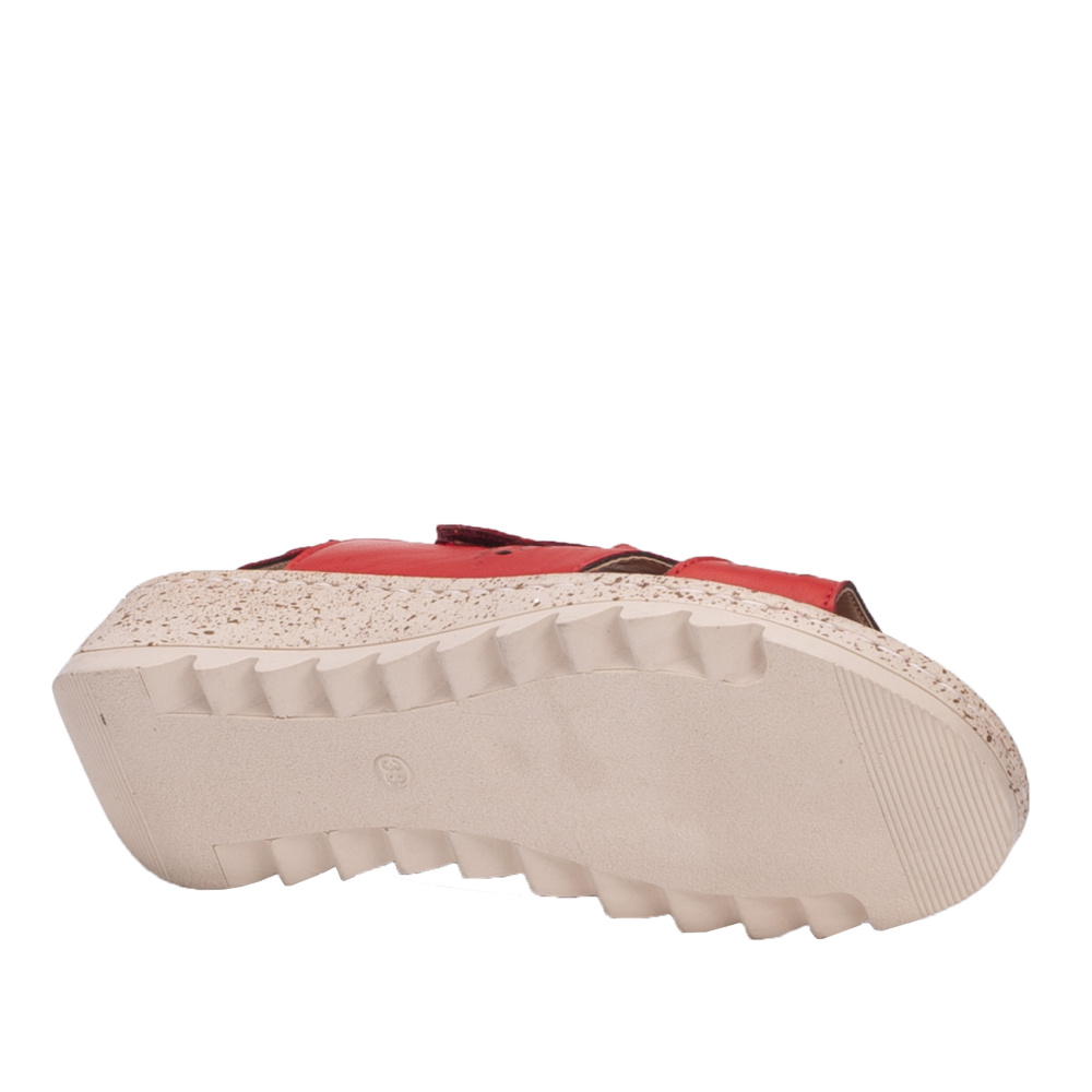 detail Dámské sandály IBERIUS IBE-10200823-S1 červená