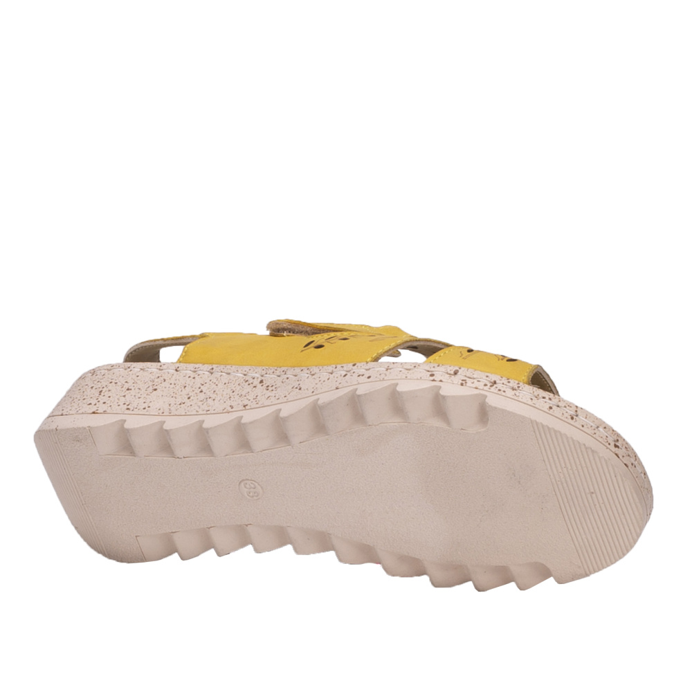 detail Dámské sandály IBERIUS IBE-10200824-S1 žlutá