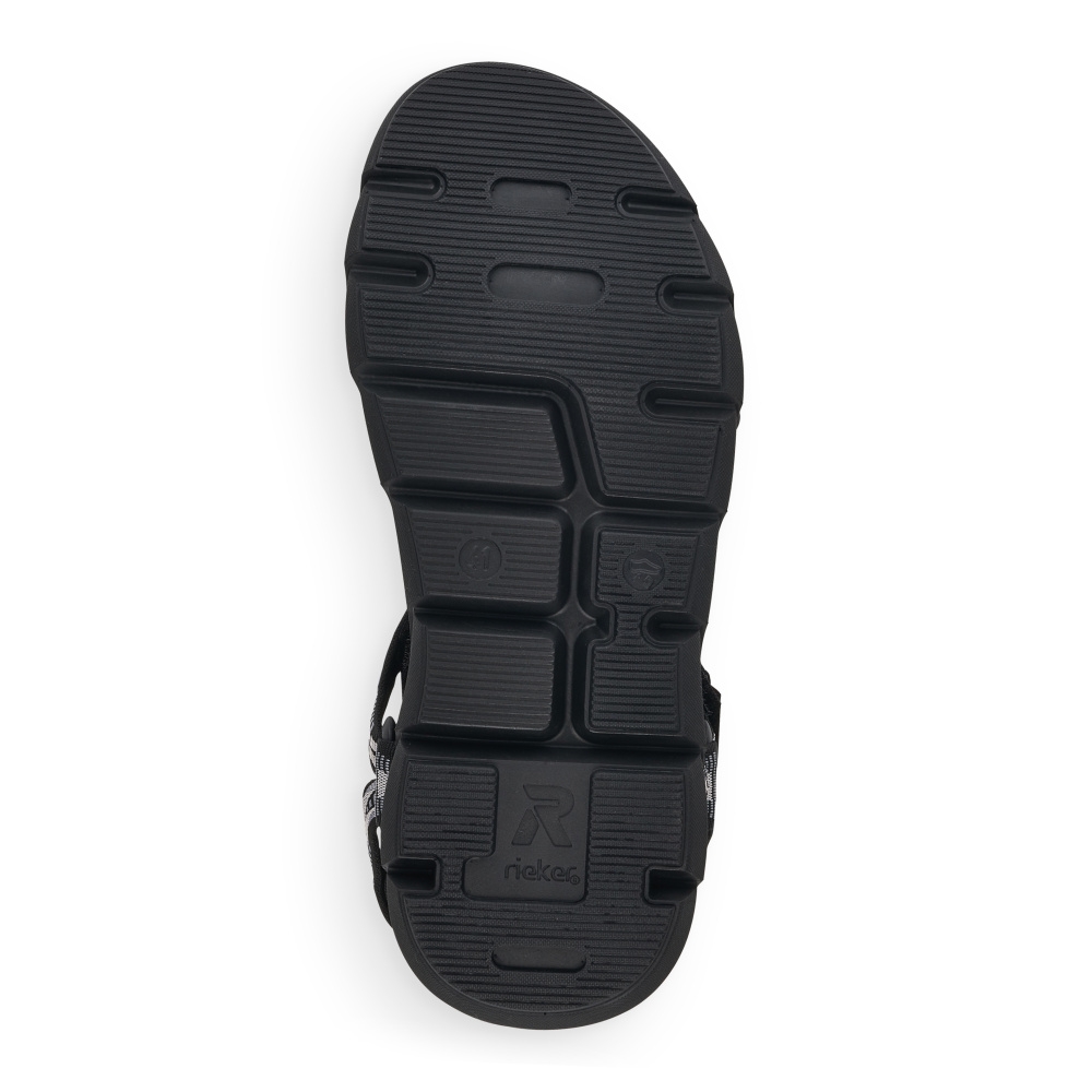 detail Pánské sandály RIEKER RIE-10200952-S2 černá
