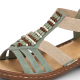 náhled Dámské sandály RIEKER RIE-10200986-S4 zelená