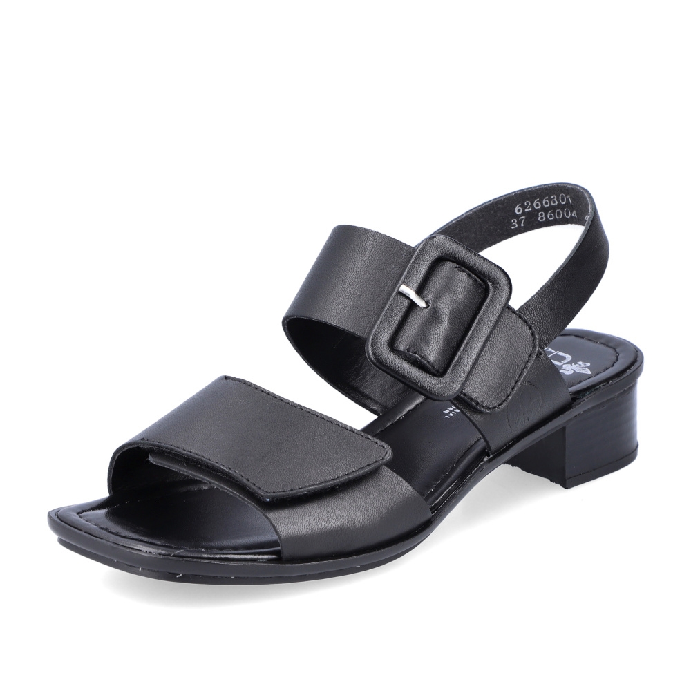 detail Dámské sandály RIEKER RIE-10201000-S3 černá
