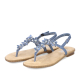 náhled Dámské sandály RIEKER RIE-10201014-S2 modrá