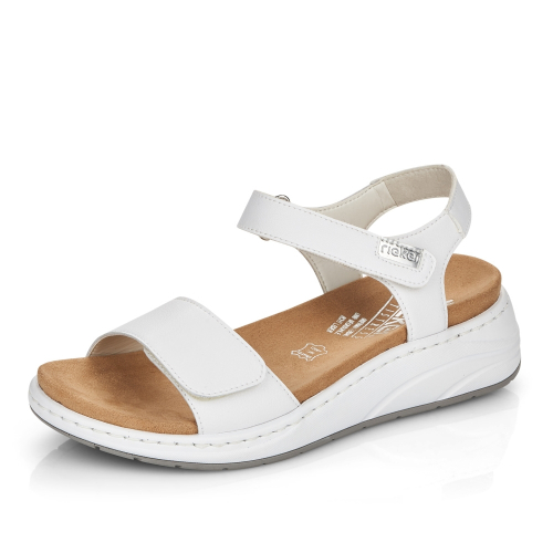 Dámské sandály RIEKER RIE-10201020-S3 bílá