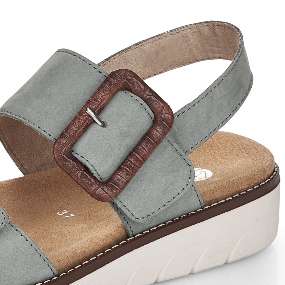 detail Dámské sandály REMONTE RIE-10201063-S3 zelená