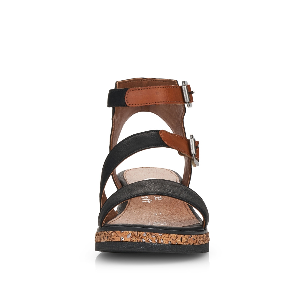 detail Dámské sandály REMONTE RIE-10201067-S3 černá