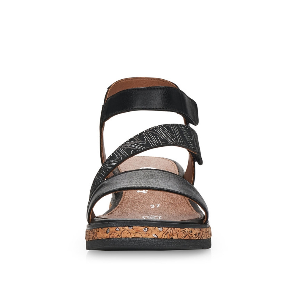 detail Dámské sandály REMONTE RIE-10201069-S2 černá