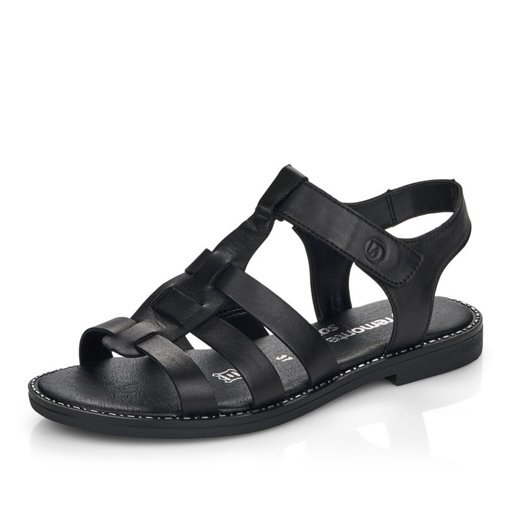 detail Dámské sandály REMONTE RIE-10201087-S3 černá