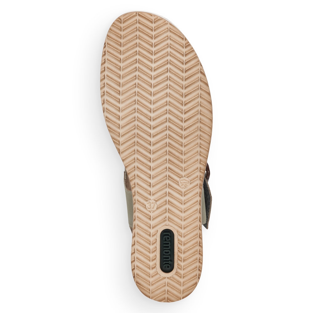 detail Dámské sandály REMONTE RIE-10201106-S2 zelená