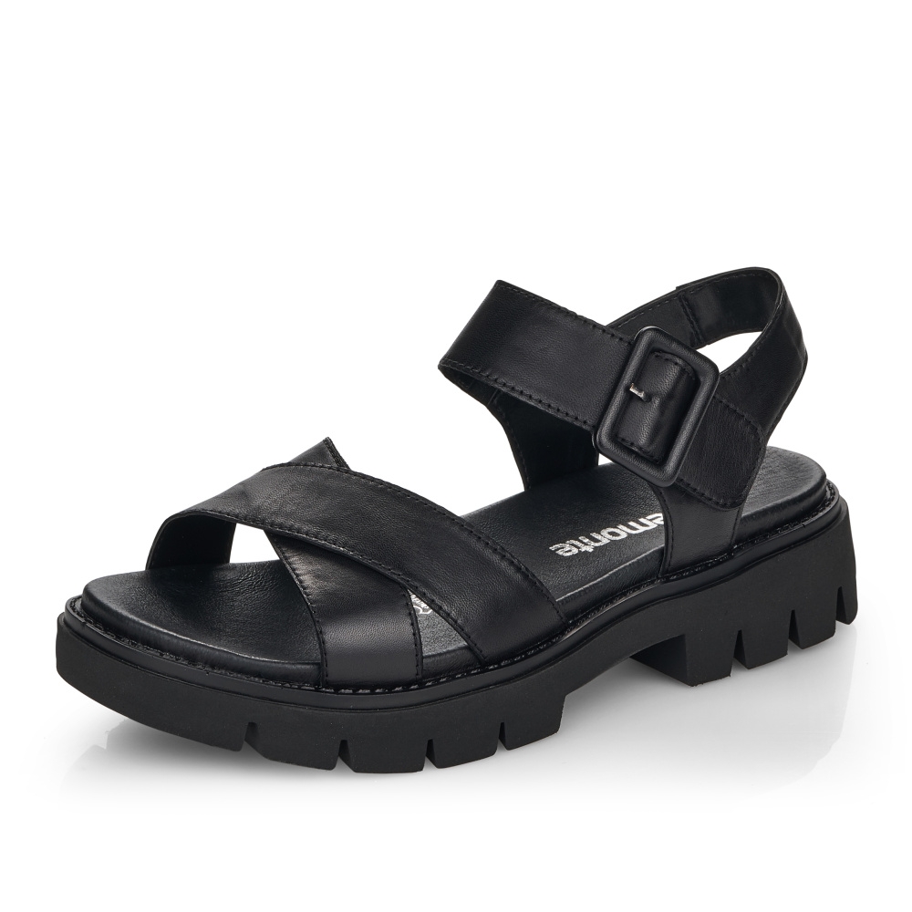 detail Dámské sandály REMONTE RIE-10201122-S4 černá