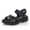 detail Dámské sandály  REMONTE<br><small> RIE-10201122-S4 černá</small>
