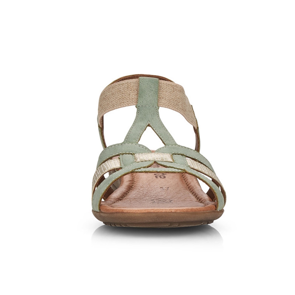 detail Dámské sandály REMONTE RIE-10201151-S2 zelená