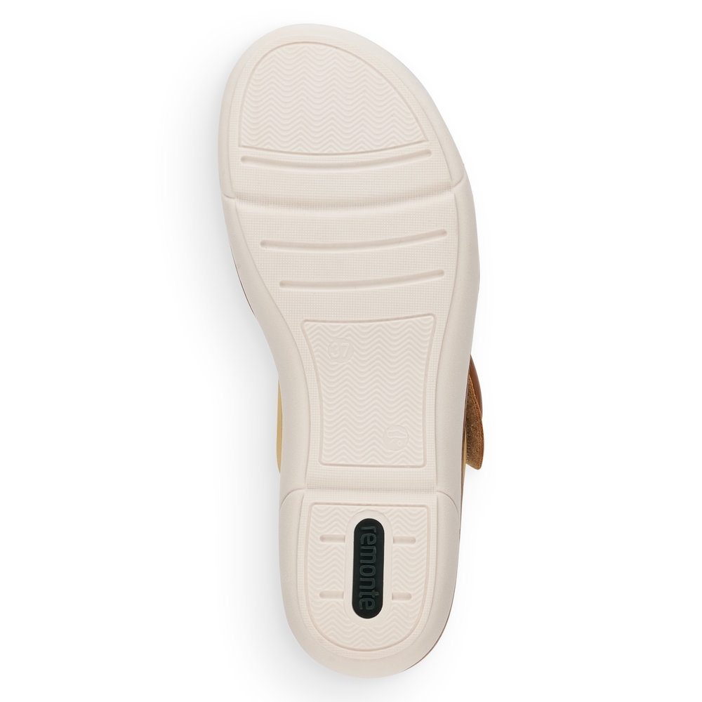 detail Dámské sandály REMONTE RIE-10201159-S2 žlutá