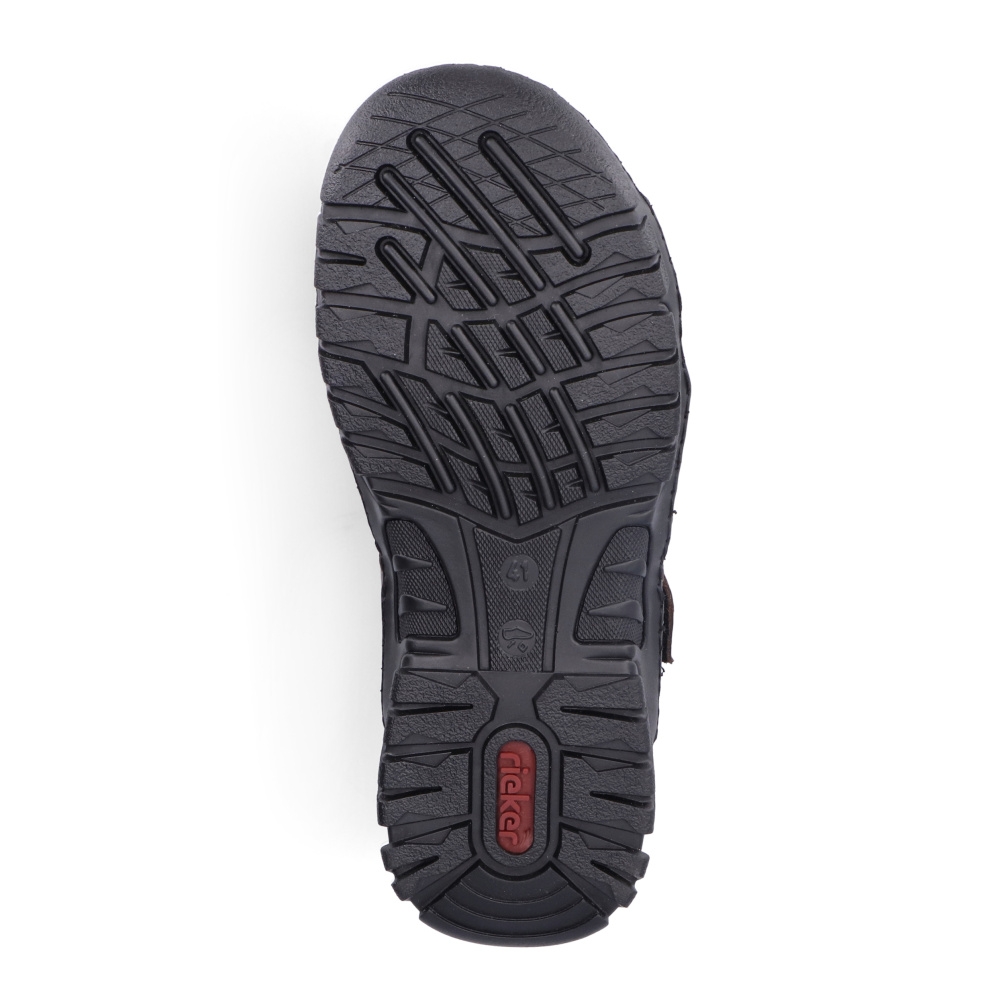 detail Pánské sandály RIEKER RIE-10201241-S3 hnědá