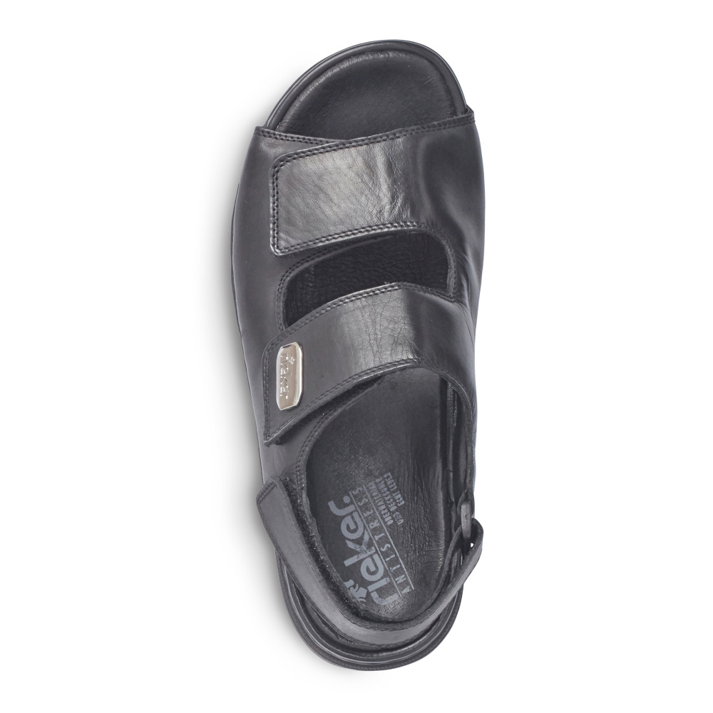 detail Pánské sandály RIEKER RIE-10201242-S2 černá