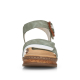 náhled Dámské sandály RIEKER RIE-10201299-S3 zelená