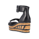 náhled Dámské sandály RIEKER RIE-10201339-S4 černá
