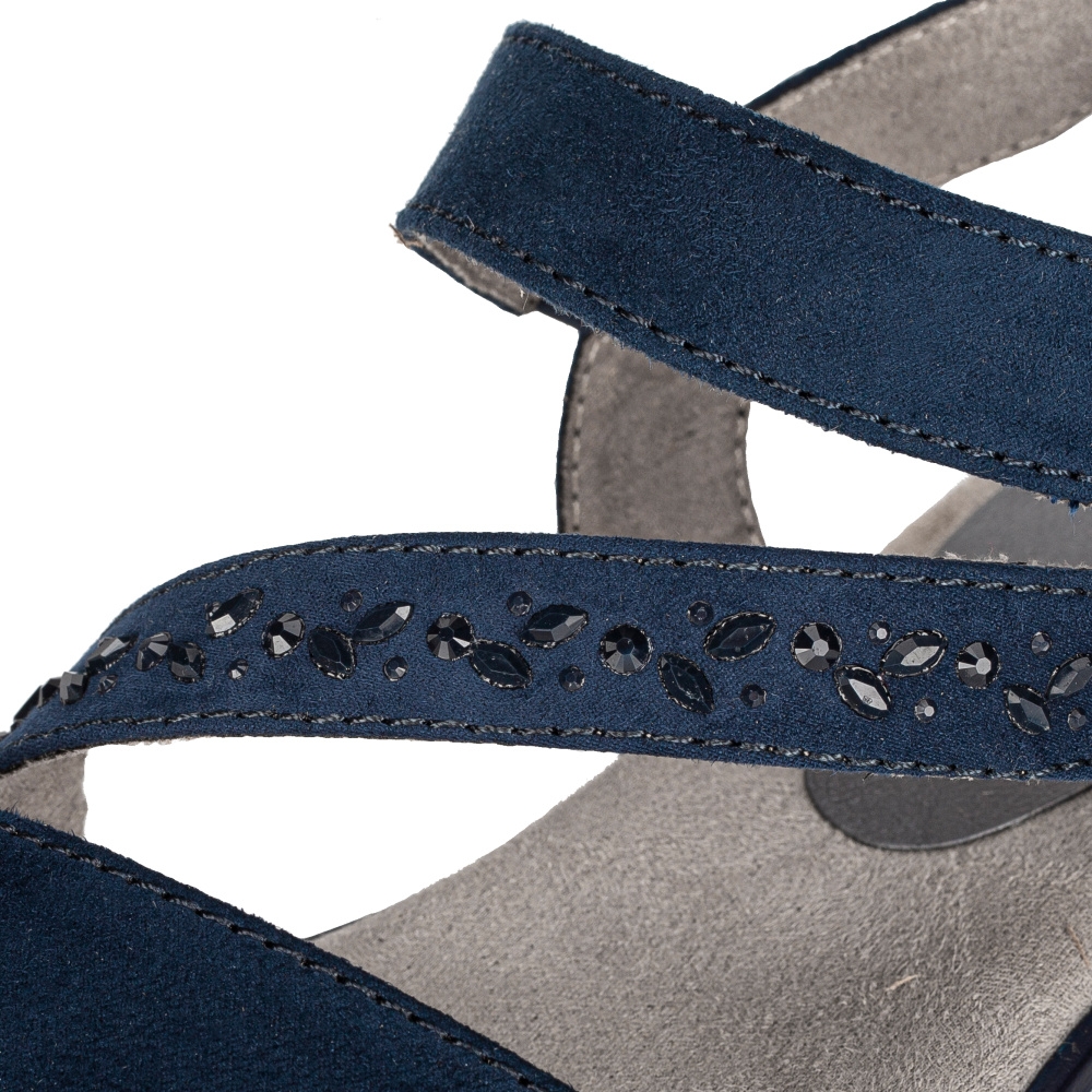 detail Dámské sandály JANA JAN-10201975-S2 modrá