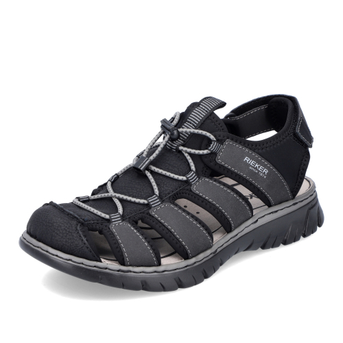 Pánské sandály RIEKER RIE-10202065-S4 černá