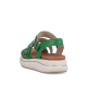 náhled Dámské sandály REMONTE RIE-10202155-S3 zelená