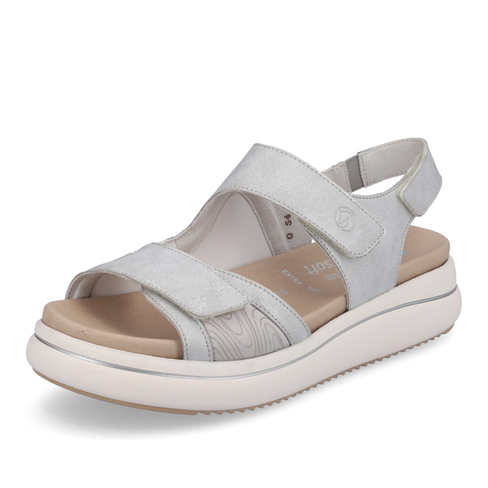 detail Dámské sandály REMONTE RIE-10202163-S3 stříbrná