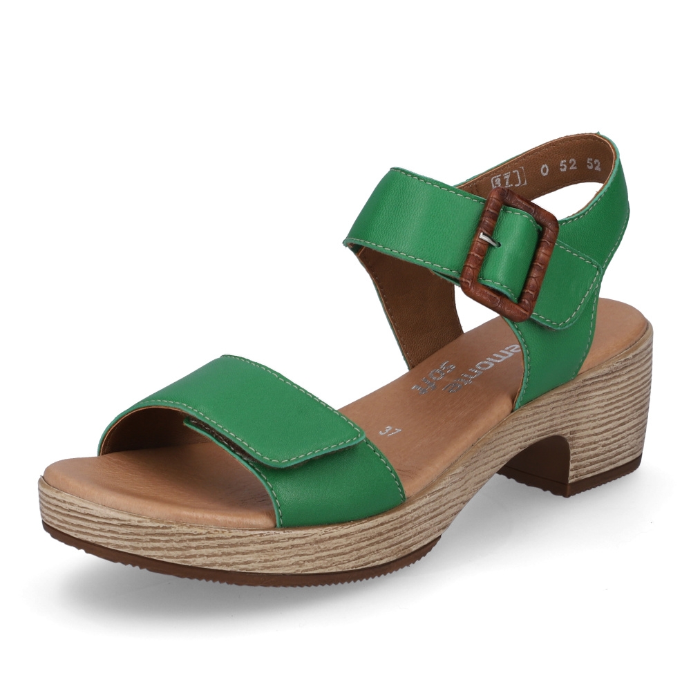 detail Dámské sandály REMONTE RIE-10202168-S3 zelená