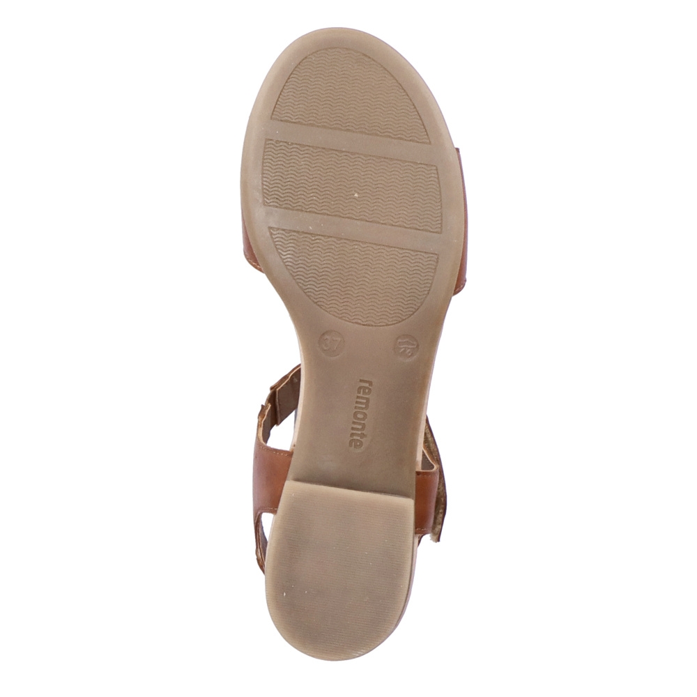 detail Dámské sandály REMONTE RIE-10202176-S3 hnědá