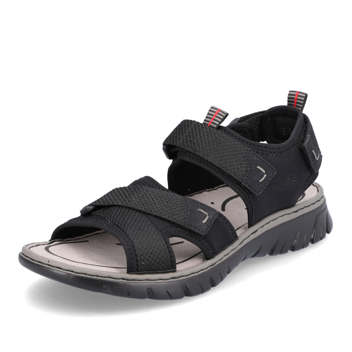 detail Pánské sandály RIEKER RIE-10202359-S3 černá