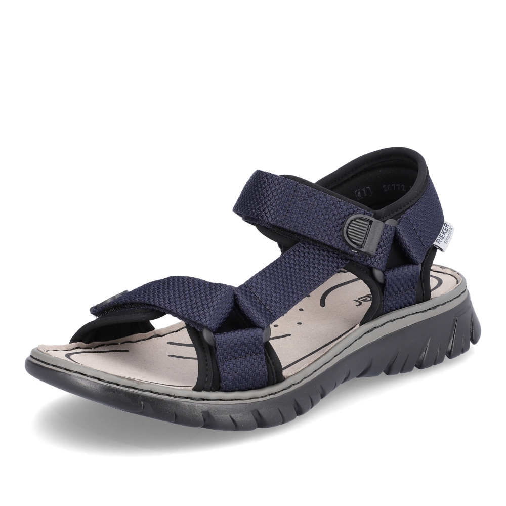 detail Pánské sandály RIEKER RIE-10202360-S3 modrá