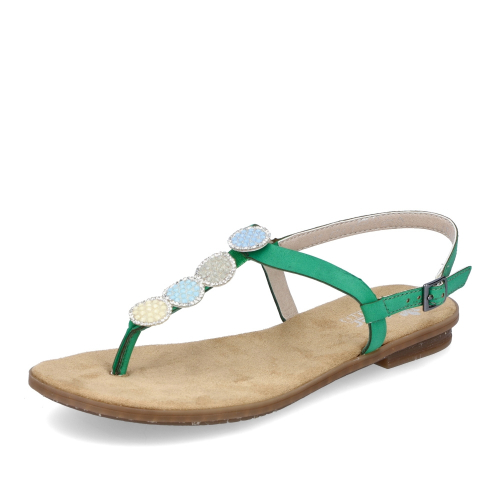 Dámské sandály RIEKER RIE-10202412-S3 zelená