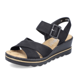Dámské sandály RIEKER RIE-10202442-S4 černá
