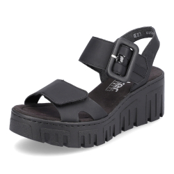 Dámské sandály RIEKER RIE-10202455-S4 černá
