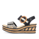 náhled Dámské sandály RIEKER RIE-10202460-S4 černá