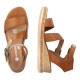 náhled Dámské sandály REMONTE RIE-10202485-S3 hnědá