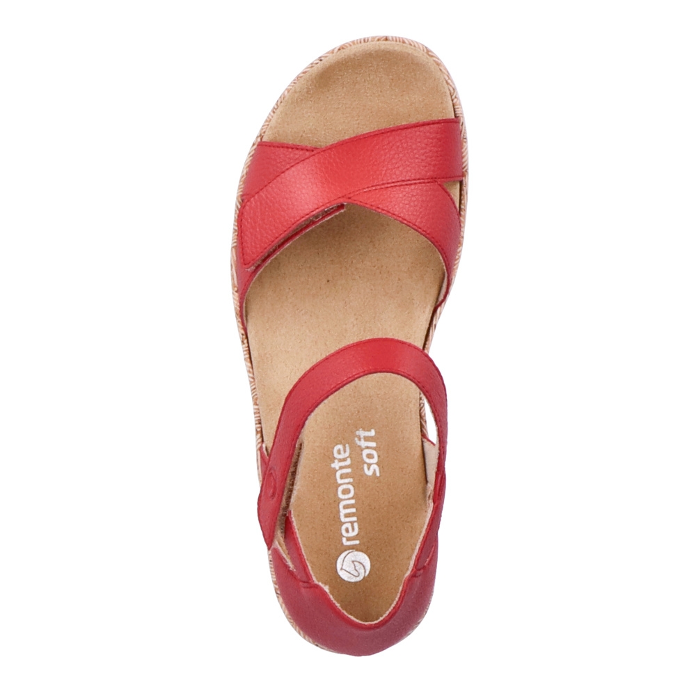 detail Dámské sandály REMONTE RIE-10202501-S3 červená