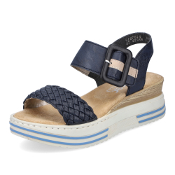 Dámské sandály RIEKER RIE-10202516-S3 modrá