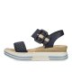 náhled Dámské sandály RIEKER RIE-10202516-S3 modrá